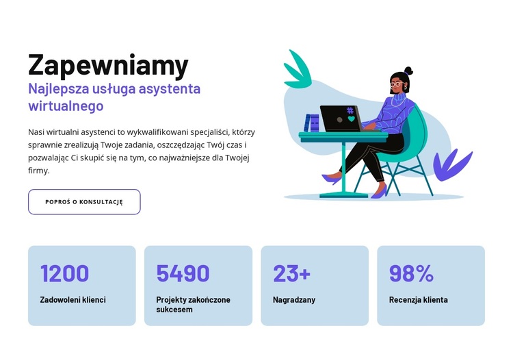 Wsparcie inteligentnego asystenta Motyw WordPress