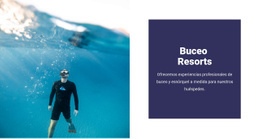 Buceo Con Tiburones - HTML Template Builder