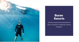 Buceo Con Tiburones - Plantillas De Sitios Web