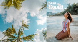 Paradise Sahil Tesisi - Çok Amaçlı Tek Sayfalık Şablon