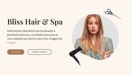Serviços De Cabelo E Spa