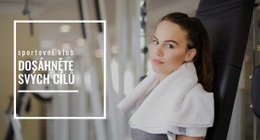 Stanovte Si Cíle Ve Sportu Šablona CSS Tabulky