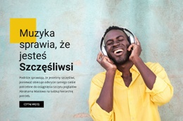 Muzyka I Rozrywka Online - Makieta Online