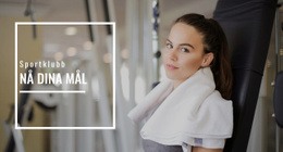 Sätt Upp Mål Inom Sport - Mall För Webbutveckling