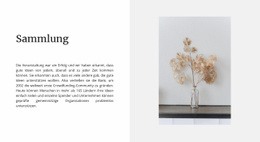 Home-Kollektion - Schönes Website-Design