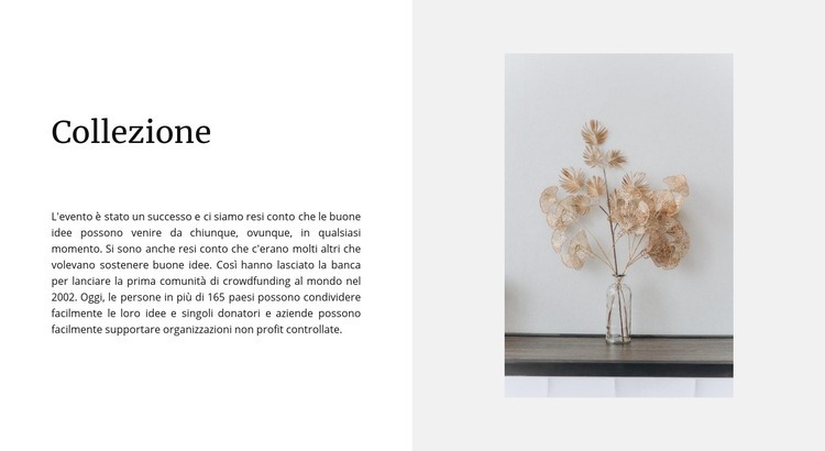 Collezione casa Modelli di Website Builder