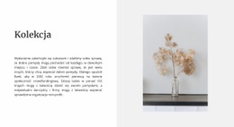 Kolekcja Domowa - Piękny Projekt Strony Internetowej