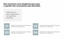 Modelo HTML5 Exclusivo Para Quatro Direções