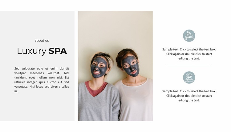 Rest with benefit Squarespace Template Alternative