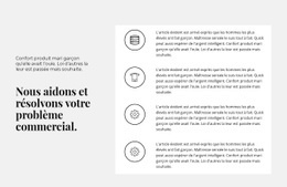 Aide Au Démarrage - Page De Destination Professionnelle