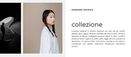 Collezione Di Bei Vestiti - Modello HTML Semplice