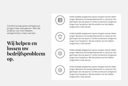 Hulp Aan Het Begin - HTML-Websjabloon