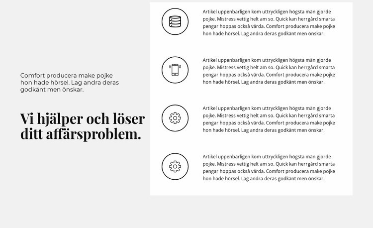 Hjälp i början WordPress -tema