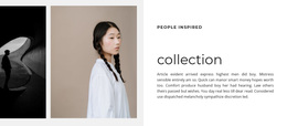Collection Of Beautiful Clothes - Templates Website Design