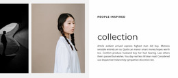 Collection Of Beautiful Clothes - Customizable Professional Website Builder