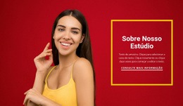 Sobre O Estúdio De Esporte - Código Do Modelo HTML