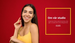 Om Sportstudio - HTML-Mallkod