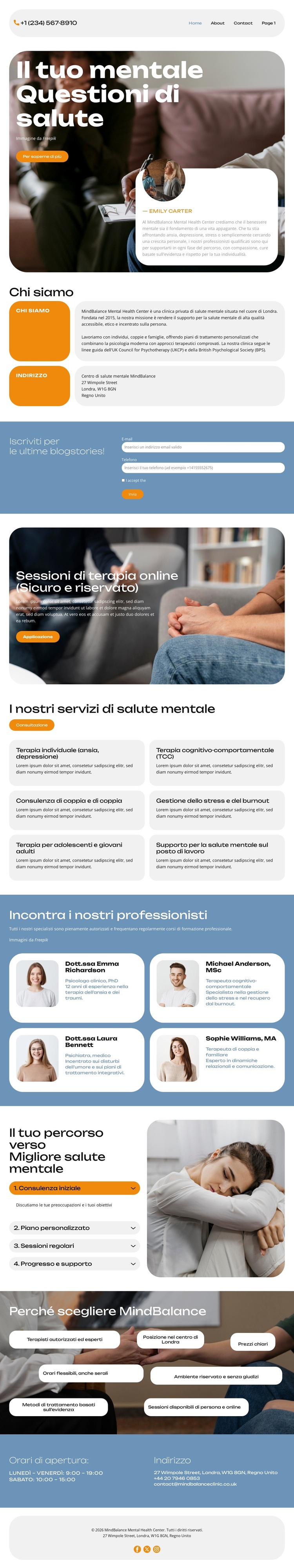 Supporto che guarisce Tema WordPress
