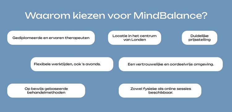 Zorg voor je geest CSS-sjabloon