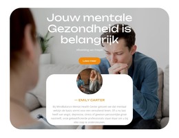 Geestelijke Gezondheid Is Belangrijk - Websjabloon