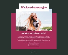 Ekskluzywny Kreator Stron Internetowych Dla Wycieczki Edukacyjne