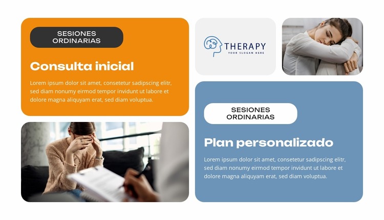 La curación comienza aquí Plantilla Joomla