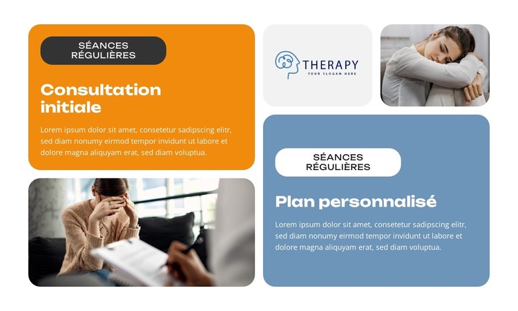 La guérison commence ici Modèle CSS