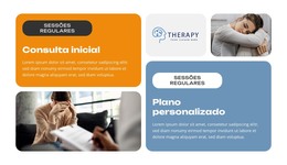 A Cura Começa Aqui. Modelo HTML