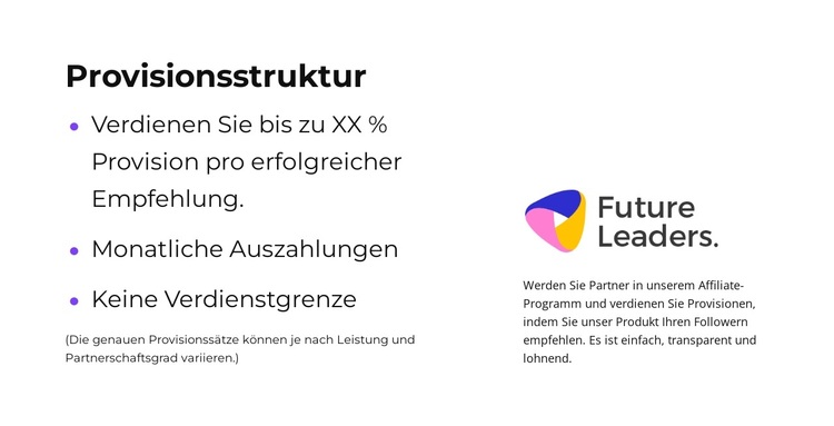 Wachsen Sie mit uns WordPress-Theme