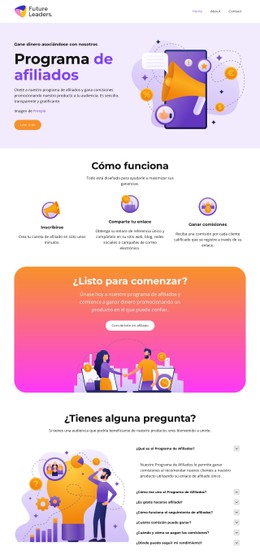 Monetiza tu audiencia Plantillas CSS