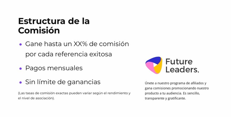 Crezca con nosotros Plantilla Joomla