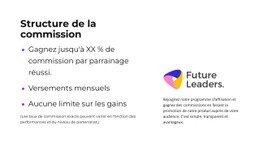 Grandissez Avec Nous Conception De Site Web