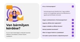 Partnerkedj És Keress! Weboldal Sablon