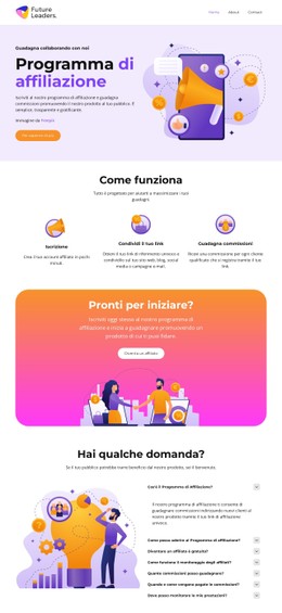 Monetizza il tuo pubblico Modelli CSS