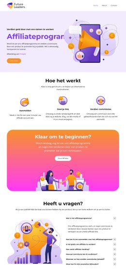 Verdien geld met je publiek CSS-sjablonen