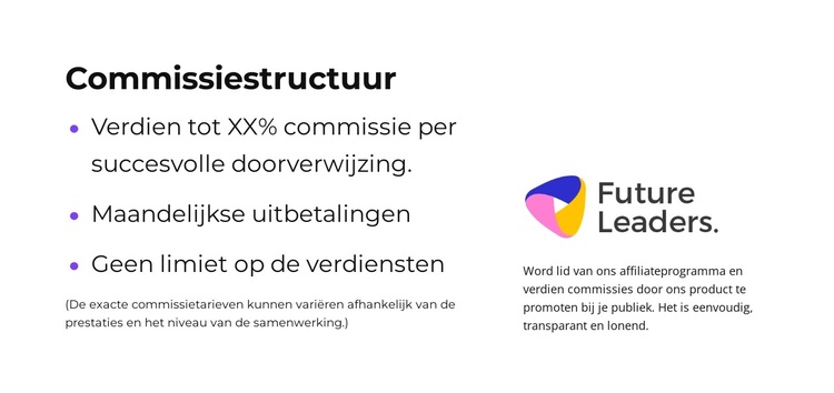 Groei met ons mee WordPress-thema