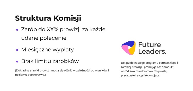 Rozwijaj się z nami Motyw WordPress