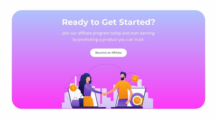 Earn With Referrals Website Design