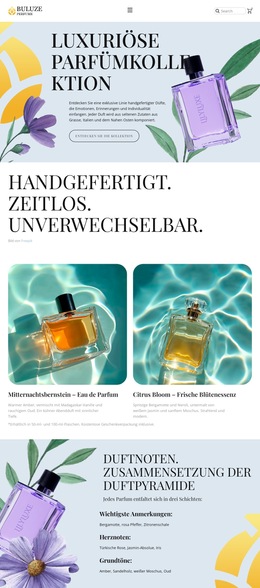 Atemberaubend Sauberer Code Für Moderne Parfümerie