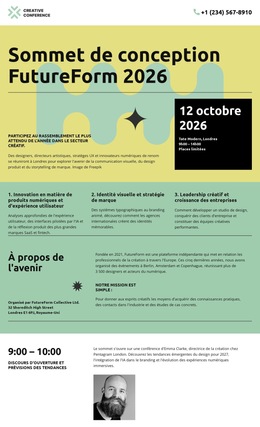 Événement Du Sommet Créatif