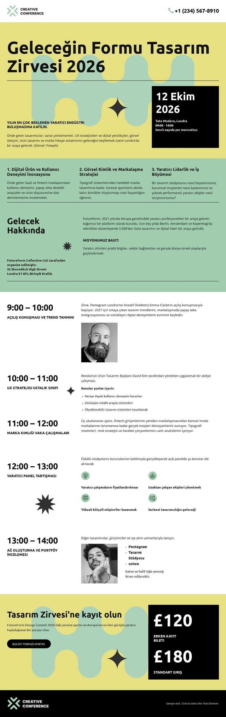 Yaratıcı Zirve Etkinliği CSS Şablonu