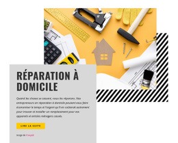 Nous Proposons Des Réparations Critiques - Modèle HTML5 Moderne