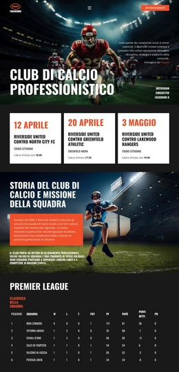 Squadra Di Calcio Moderna