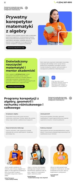 Prywatny Korepetytor Matematyki Konfigurowalne