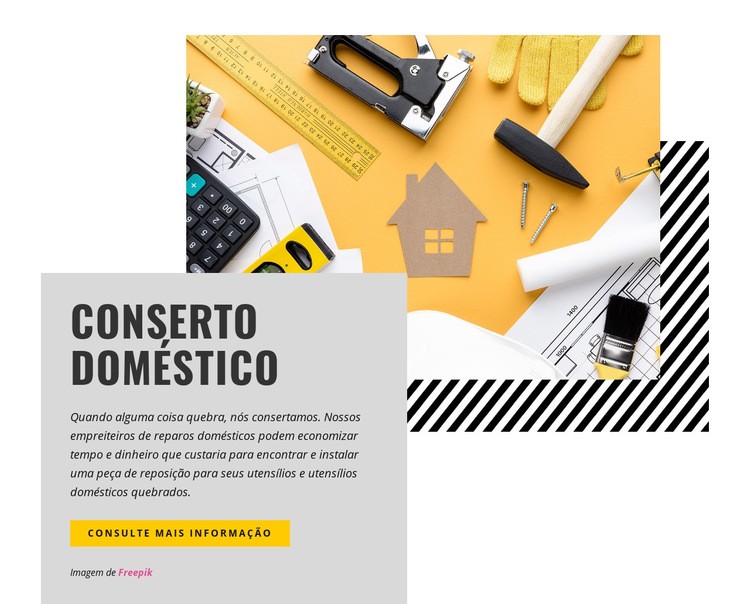 Oferecemos reparos críticos Modelos de construtor de sites