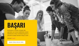 Markanızı Oluşturun HTML5 Ve CSS3 Şablonu