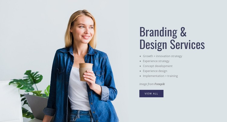 Every brand strategy is unique CSS Template