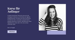 Kurse Für Anfänger CSS-Formularvorlage