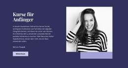 Kurse Für Anfänger – Einfache HTML5-Vorlage