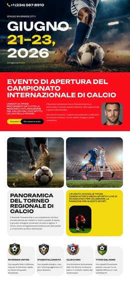 Evento Del Campionato Di Calcio